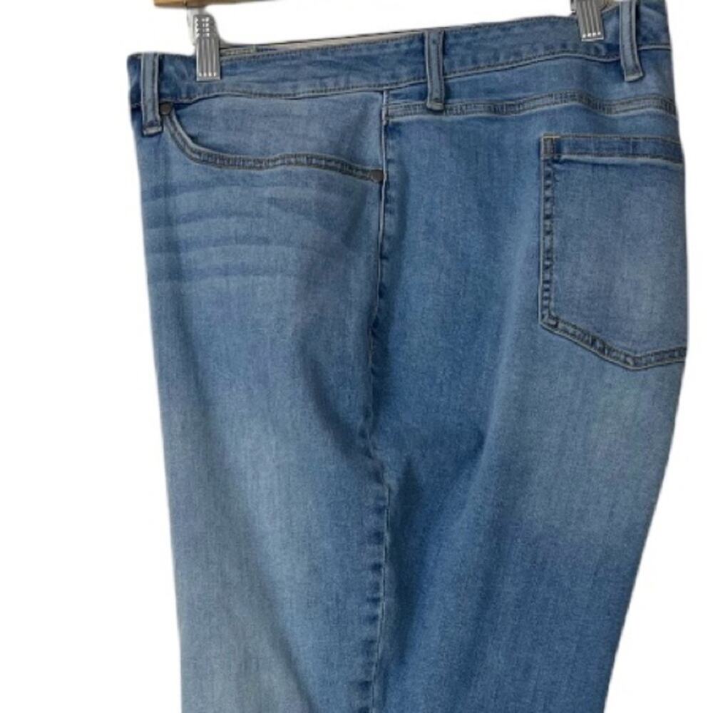 Torrid Women's Jeans Curvy Skinny 12" High Rise Ankle Light Wash Plus Size 28 - Picture 5 of 8